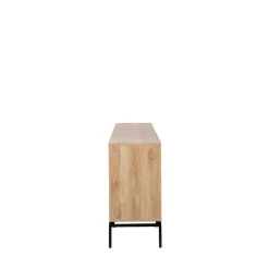 Drawer KROKOM Buffet 2 portes 3 tiroirs en bois et métal L180cm