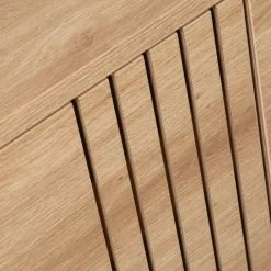 Drawer KROKOM Buffet 2 portes 3 tiroirs en bois et métal L180cm