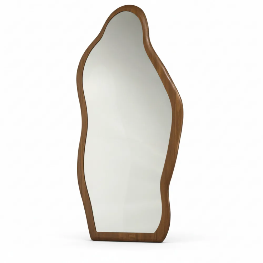 By-Boo LABAN Miroir organique en bois 180x72cm