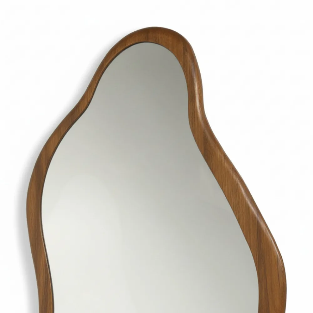 By-Boo LABAN Miroir organique en bois 180x72cm