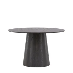 Venture Home LANZO Table à manger 4 personnes ronde en bois