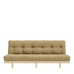 Karup Design LEAN Canapé convertible en bois naturel et tissu
