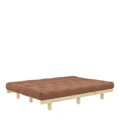 Karup Design LEAN Canapé convertible en bois naturel et tissu