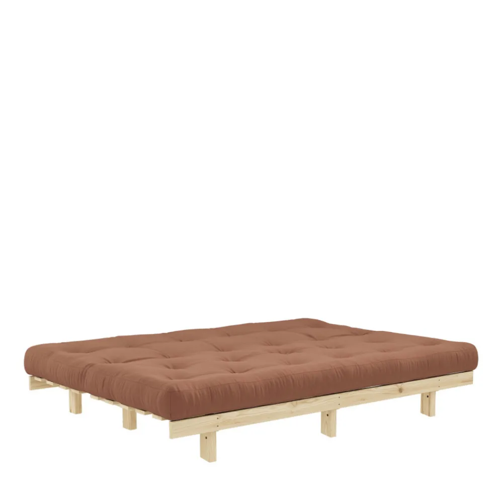 Karup Design LEAN Canapé convertible en bois naturel et tissu