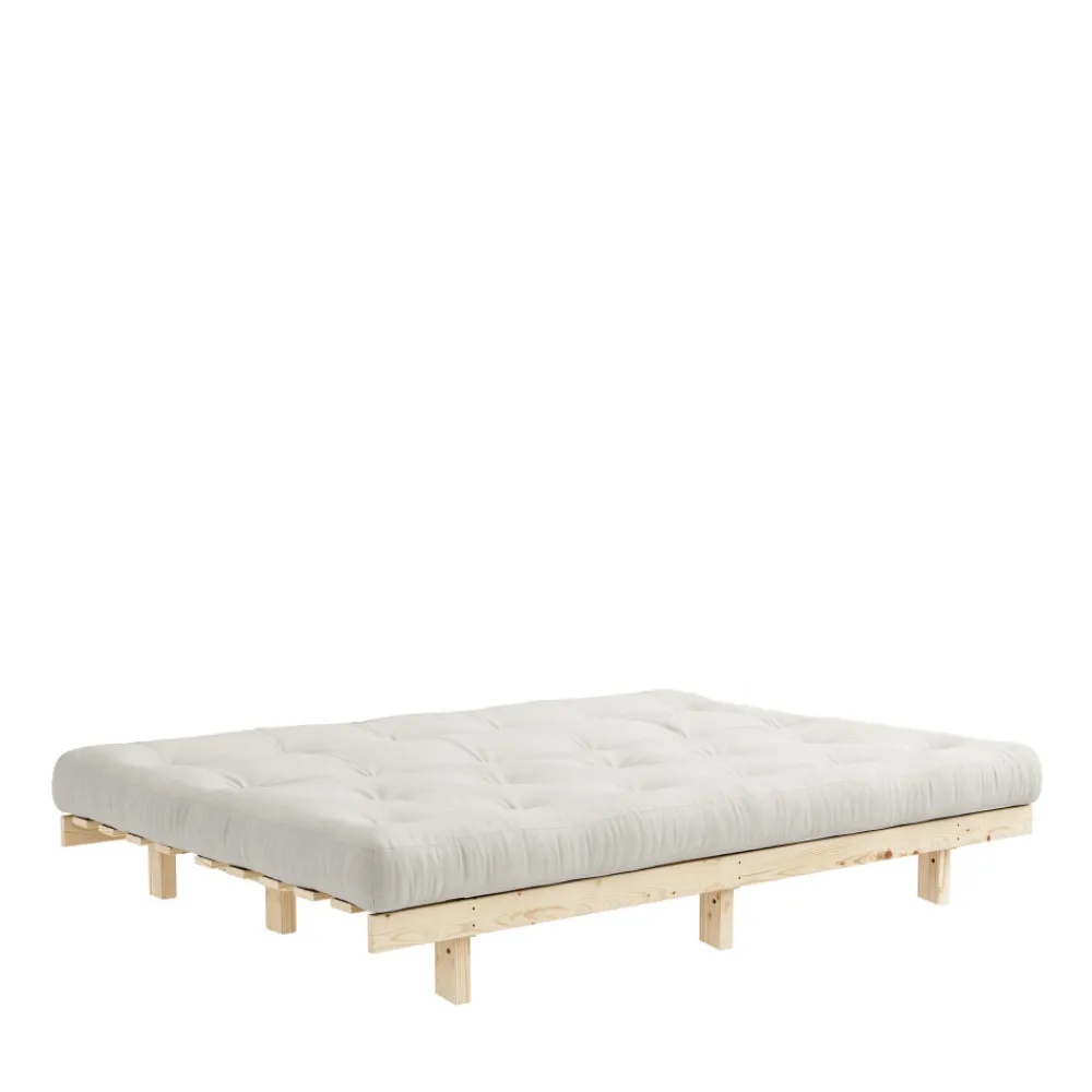 Karup Design LEAN Canapé convertible en bois naturel et tissu