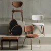 Woood LEIF Miroir organique en bois44x48cm