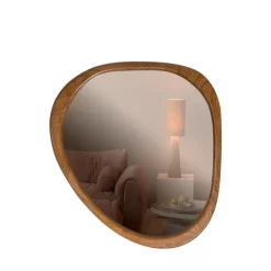 Woood LEIF Miroir organique en bois44x48cm
