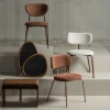 Woood LEIF Miroir organique en bois 64x38cm