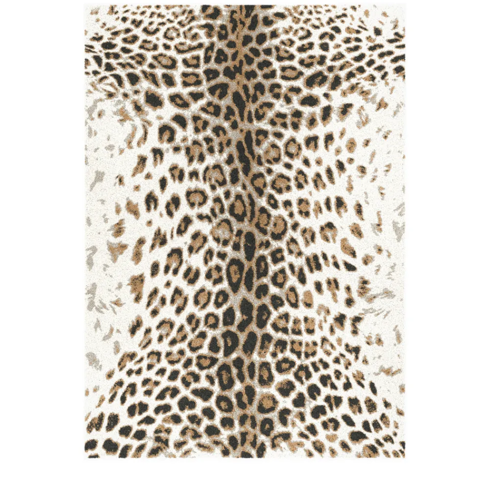 Drawer LEPI Tapis à motif léopard