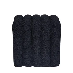 Drawer LETO Pouf rembourré en tissu bouclette