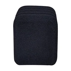 Drawer LETO Pouf rembourré en tissu bouclette