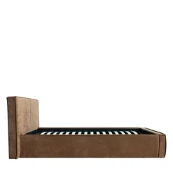 Drawer LIBERIA Lit coffre en tissu chenille 160x200cm