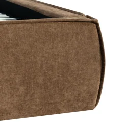 Drawer LIBERIA Lit coffre en tissu chenille 160x200cm
