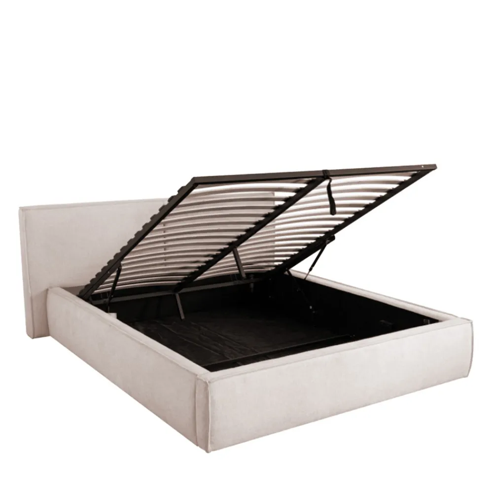Drawer LIBERIA Lit coffre en tissu 160x200cm