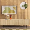 Drawer LINES Meuble TV 4 portes en bois L160cm