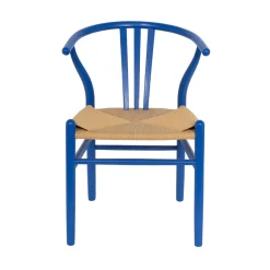 Drawer LIO Lot de 2 chaises en corde tressée et bois