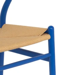 Drawer LIO Lot de 2 chaises en corde tressée et bois