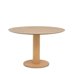 Drawer LISA Table à manger 4 personnes ronde en bois ø120cm