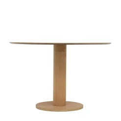 Drawer LISA Table à manger 4 personnes ronde en bois ø120cm