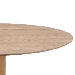 Drawer LISA Table à manger 4 personnes ronde en bois ø120cm
