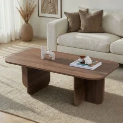 Drawer LISON Table basse rectangulaire en bois 120x60cm