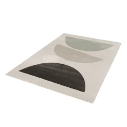 Enfant Drawer LÉO II Tapis contemporain à motif géométrique