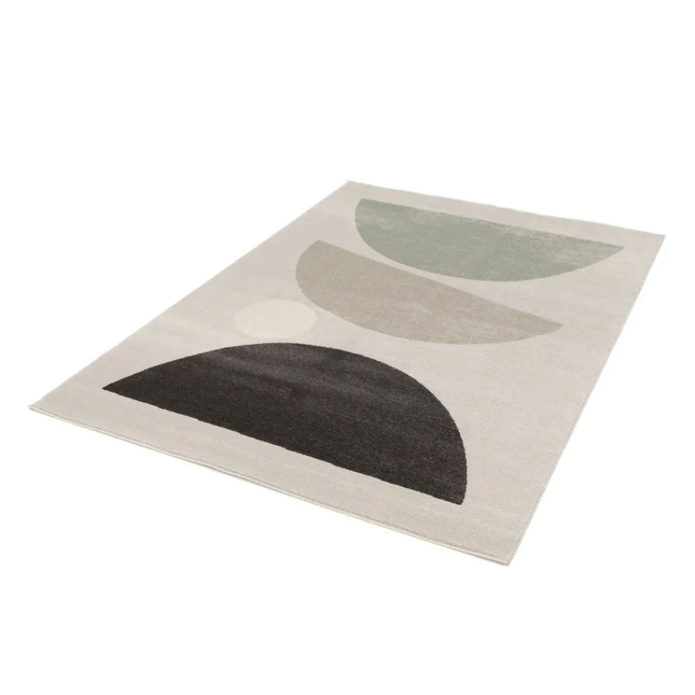 Enfant Drawer LÉO II Tapis contemporain à motif géométrique