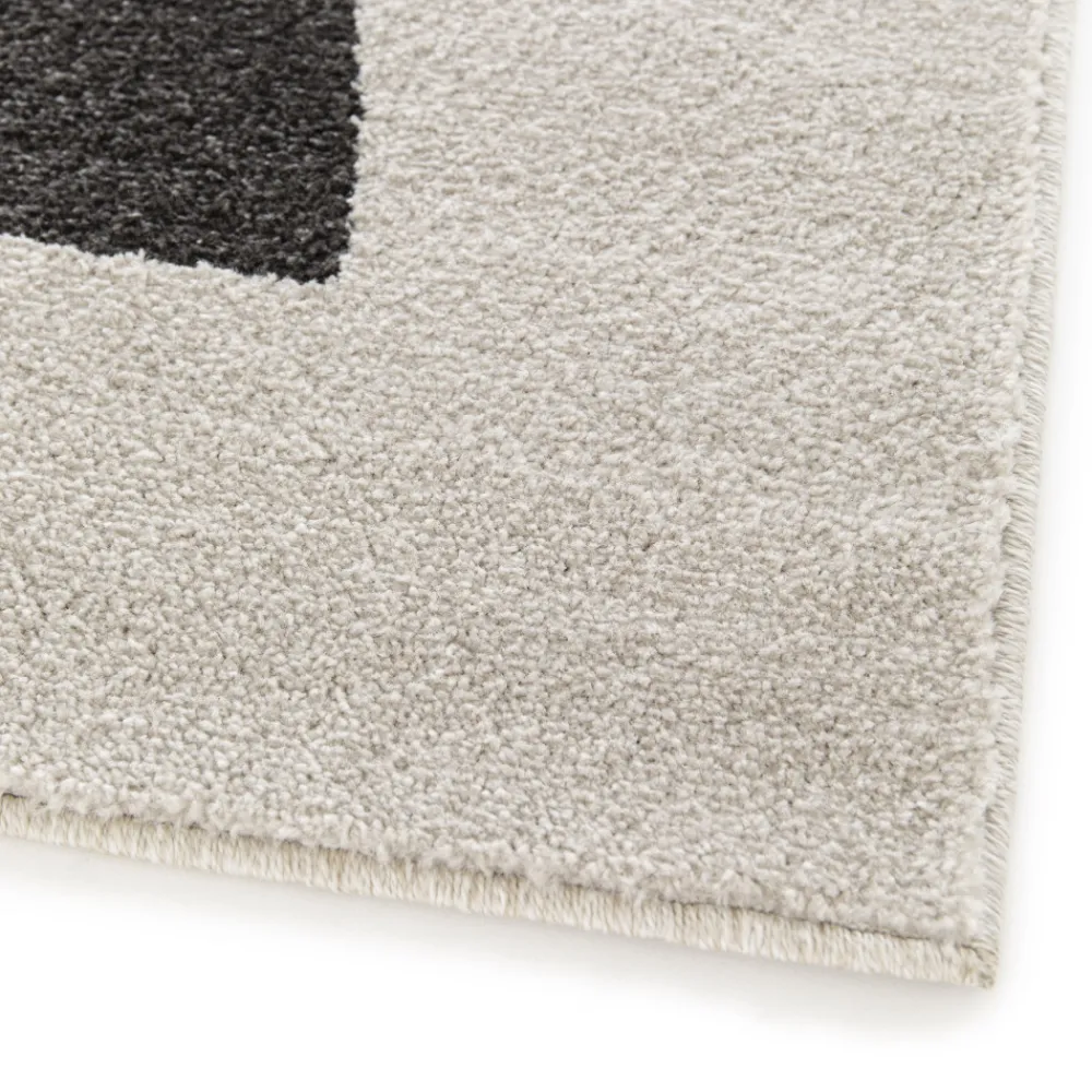 Enfant Drawer LÉO II Tapis contemporain à motif géométrique