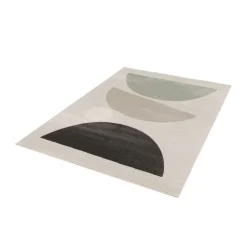 Enfant Drawer LÉO II Tapis contemporain à motif géométrique
