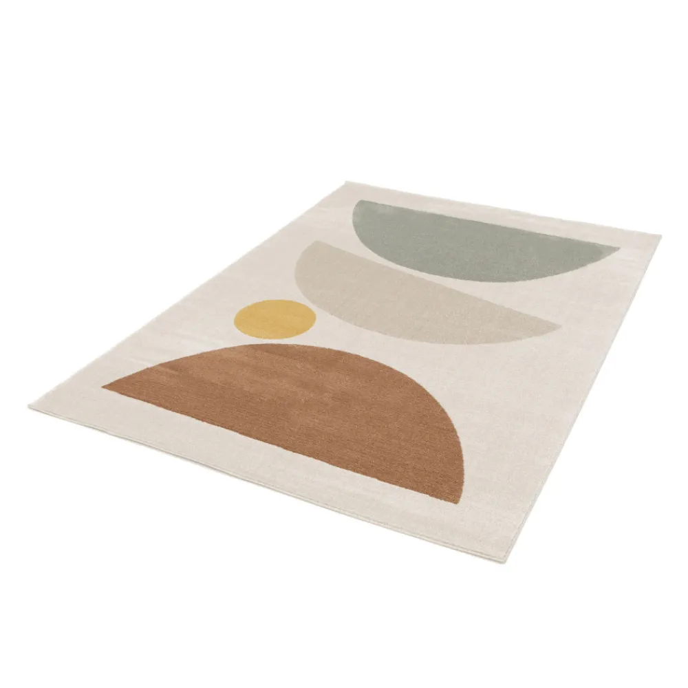Enfant Drawer LÉO Tapis contemporain à motif géométrique
