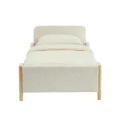 Enfant No name LOIS Lit enfant en tissu bouclette 90x190cm