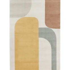 Enfant Drawer LORMA Tapis contemporain à motif géométrique