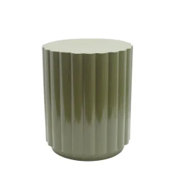 Drawer LOUISE Table d'appoint ronde en métal ø38,5cm