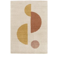 Enfant Drawer LOXTON Tapis contemporain à motif géométrique