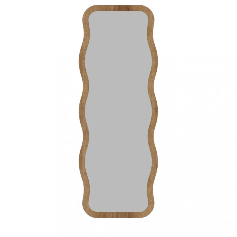 Drawer LUNA Miroir sur pieds en bois 50x160cm