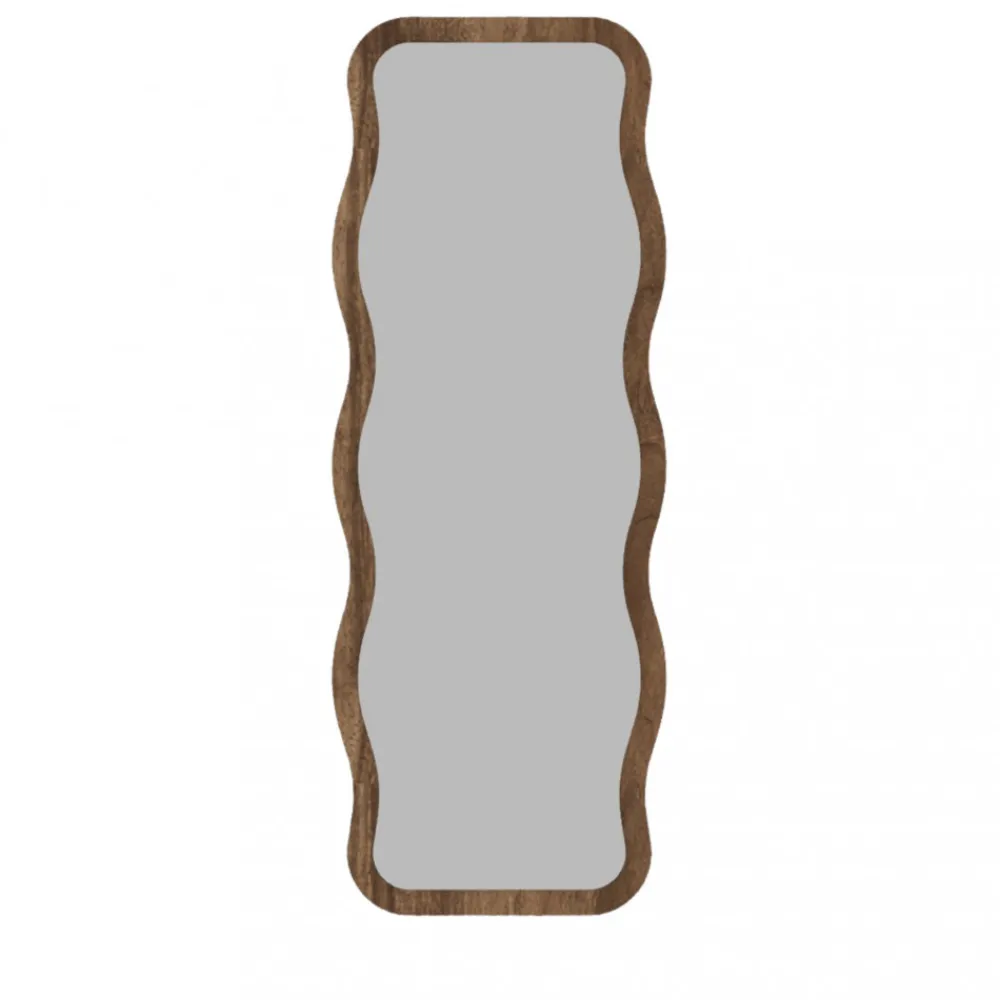 Drawer LUNA Miroir sur pieds en bois 50x160cm