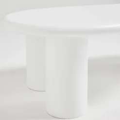 Drawer LUNA Table basse organique en fibre de ciment L120cm