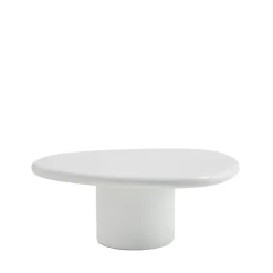 Drawer LUNA Table basse organique en fibre de ciment L80cm