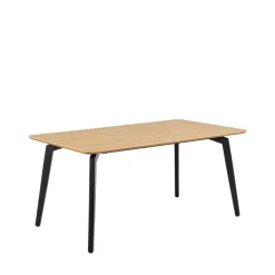 Drawer LUNKA Table à manger 4 personnes en bois et métal