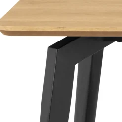 Drawer LUNKA Table à manger 4 personnes en bois et métal