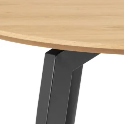 Drawer LUNKA Table à manger 4 personnes ronde en bois ø120cm