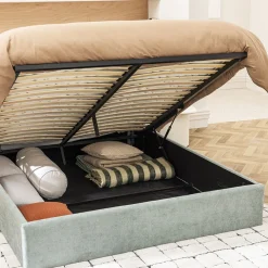 Drawer MAC BETH Lit coffre en tissu 160x200cm