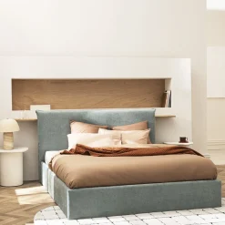 Drawer MAC BETH Lit coffre en tissu 160x200cm