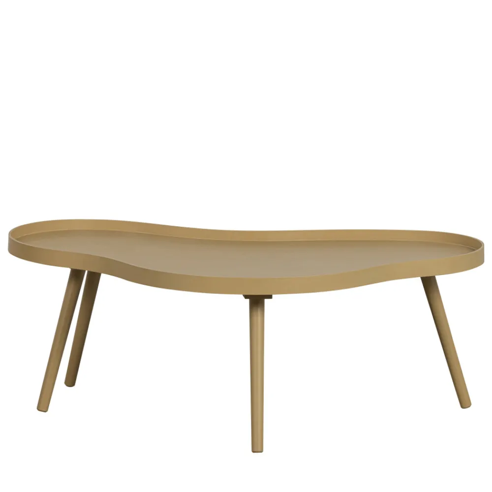 Woood MAE Table basse de forme organique en bois 100x35cm
