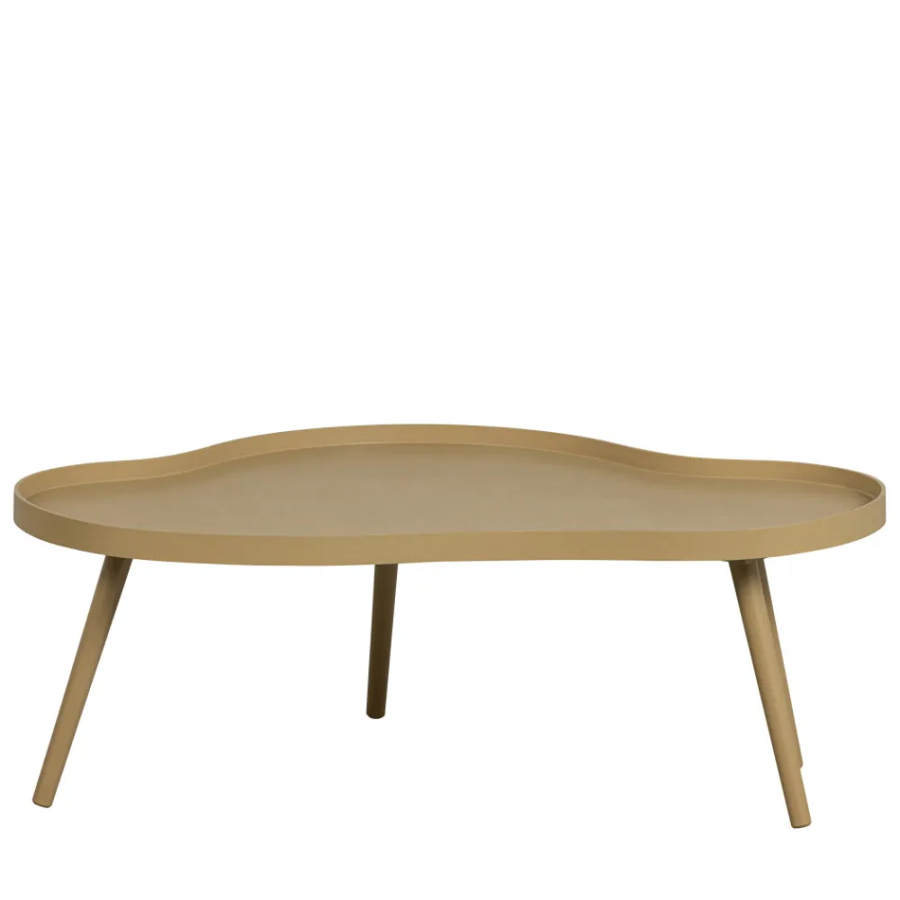 Woood MAE Table basse de forme organique en bois 100x35cm