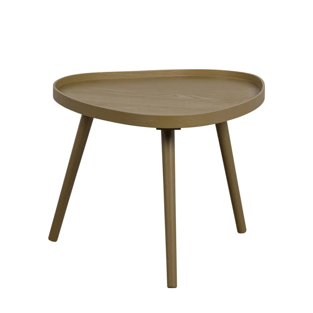 Woood MAE Table basse de forme organique en bois 61x40cm