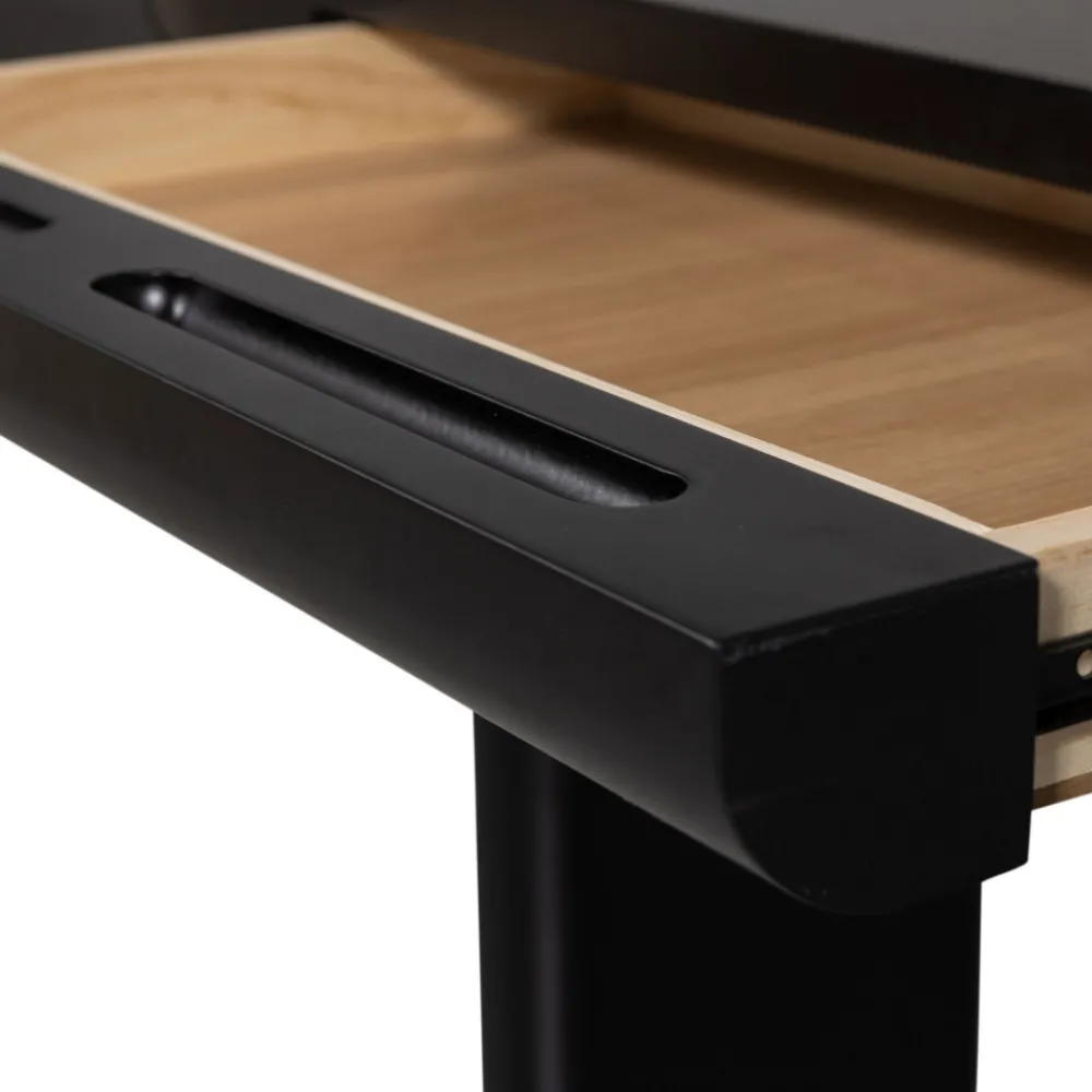 Woood MAEL Bureau 1 tiroir en bois L120cm