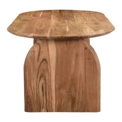 Drawer MALANG Table à manger 8 personnes en bois massif d'acacia