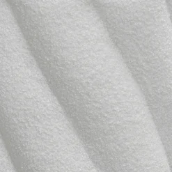 Drawer MALLOW Pouf rond en tissu bouclette ø37cm