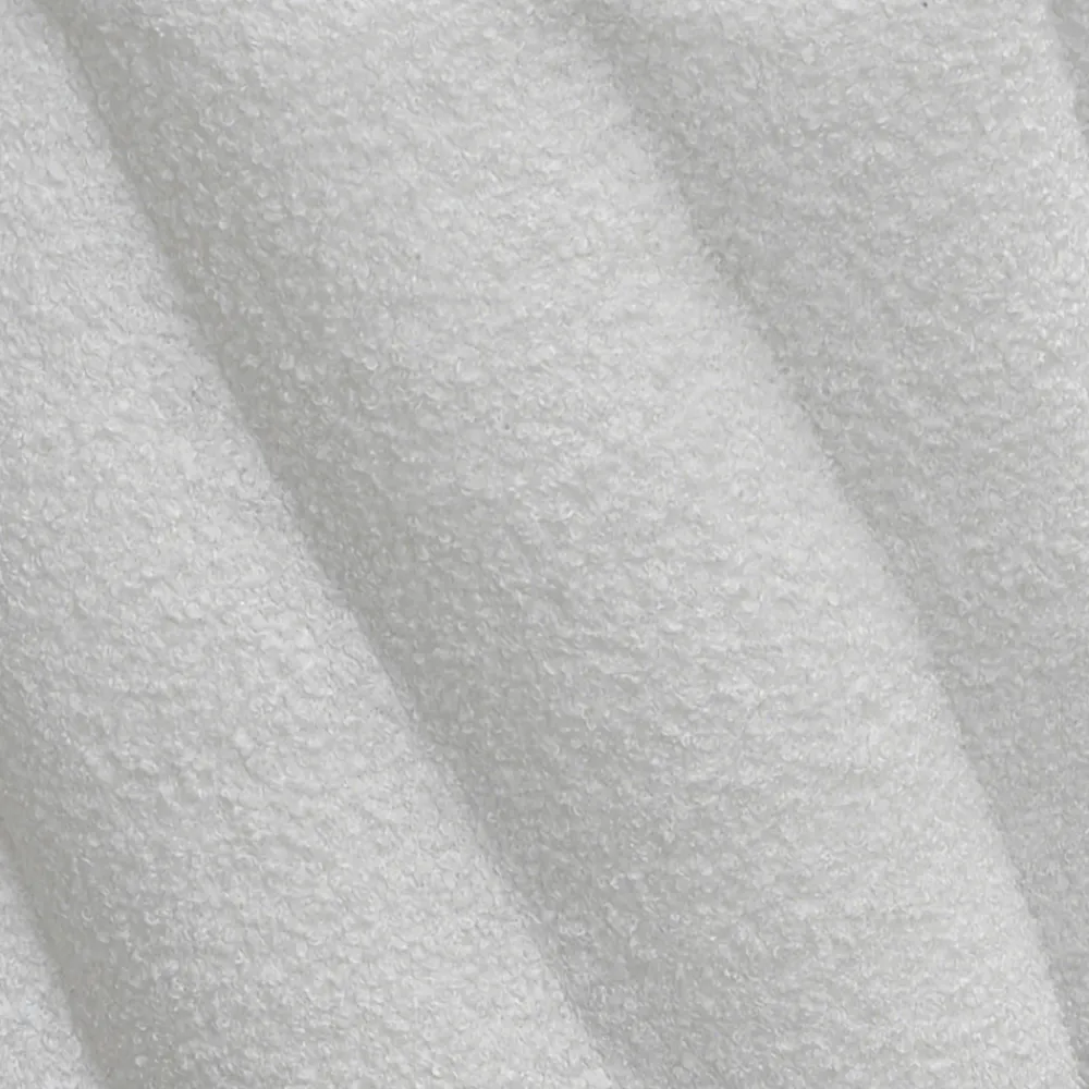 Drawer MALLOW Pouf rond en tissu bouclette ø37cm